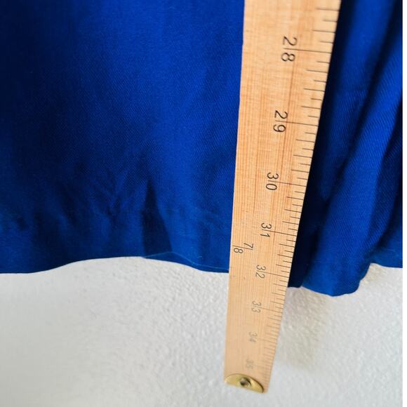 Twelfth Street Royal Blue Palazzo Wide Leg Pants w/ Pockets S - Picture 12 of 13